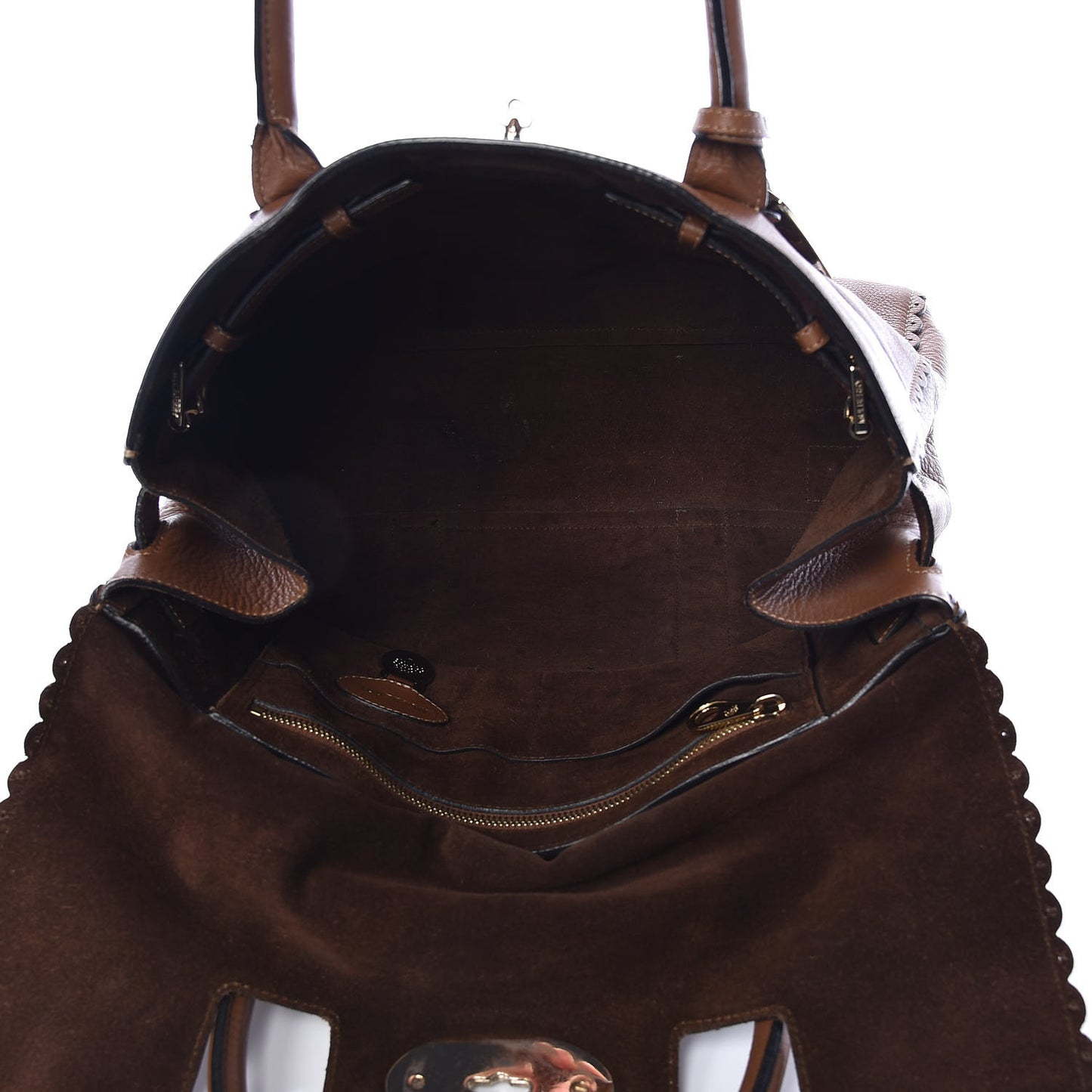 Soft Matte Leather Cookie Bayswater Satchel Oak