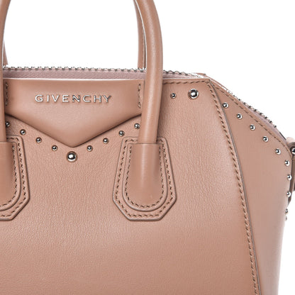 Givenchy Smooth Calfskin Mini Studded Antigona Old Pink 11 of 13