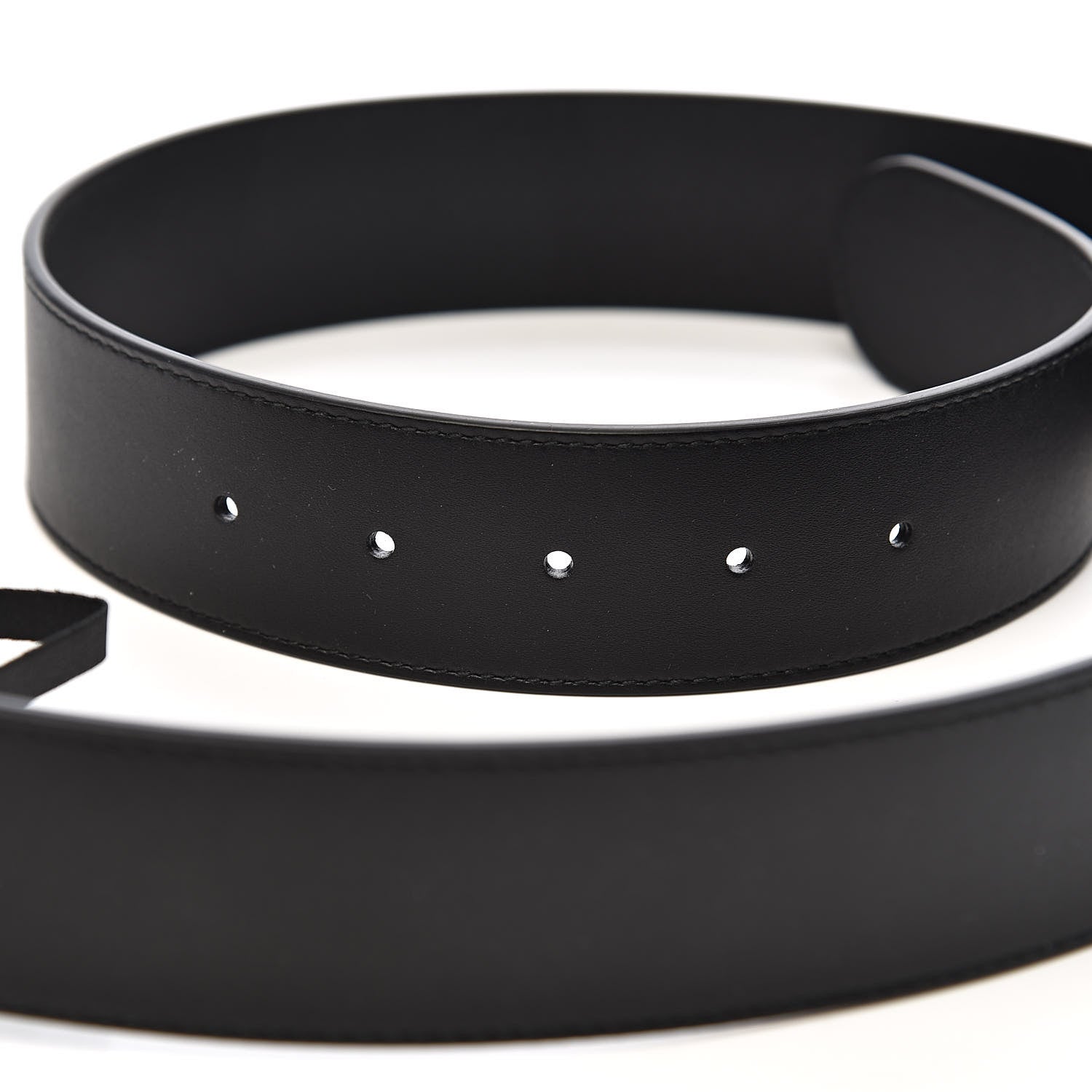 Gucci Calfskin Double G 40mm Belt 85 34 Black 5 of 7