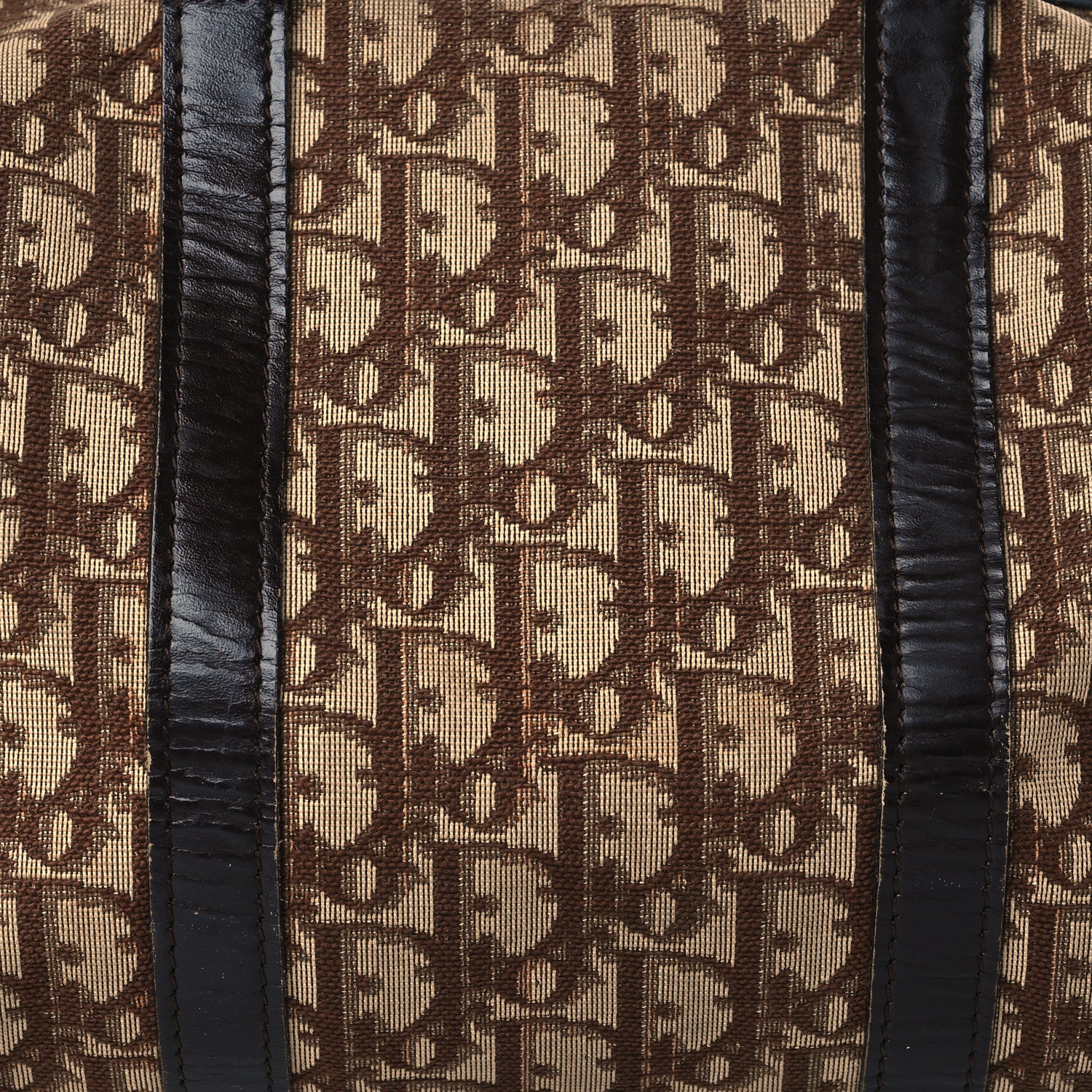 Christian Dior Monogram Boston Brown 7 of 12