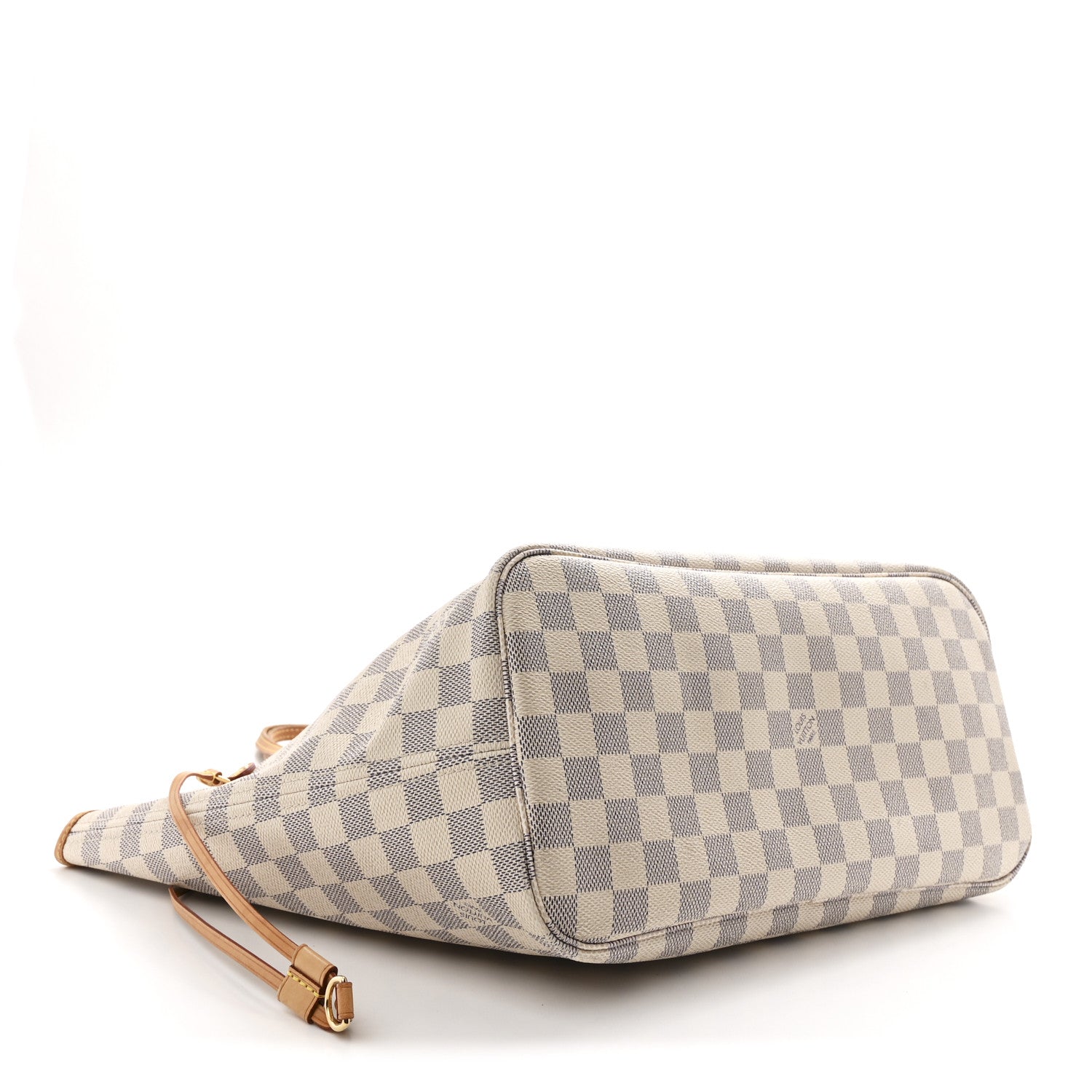 Louis Vuitton Damier Azur Neo Neverfull MM Rose Ballerine 5 of 13