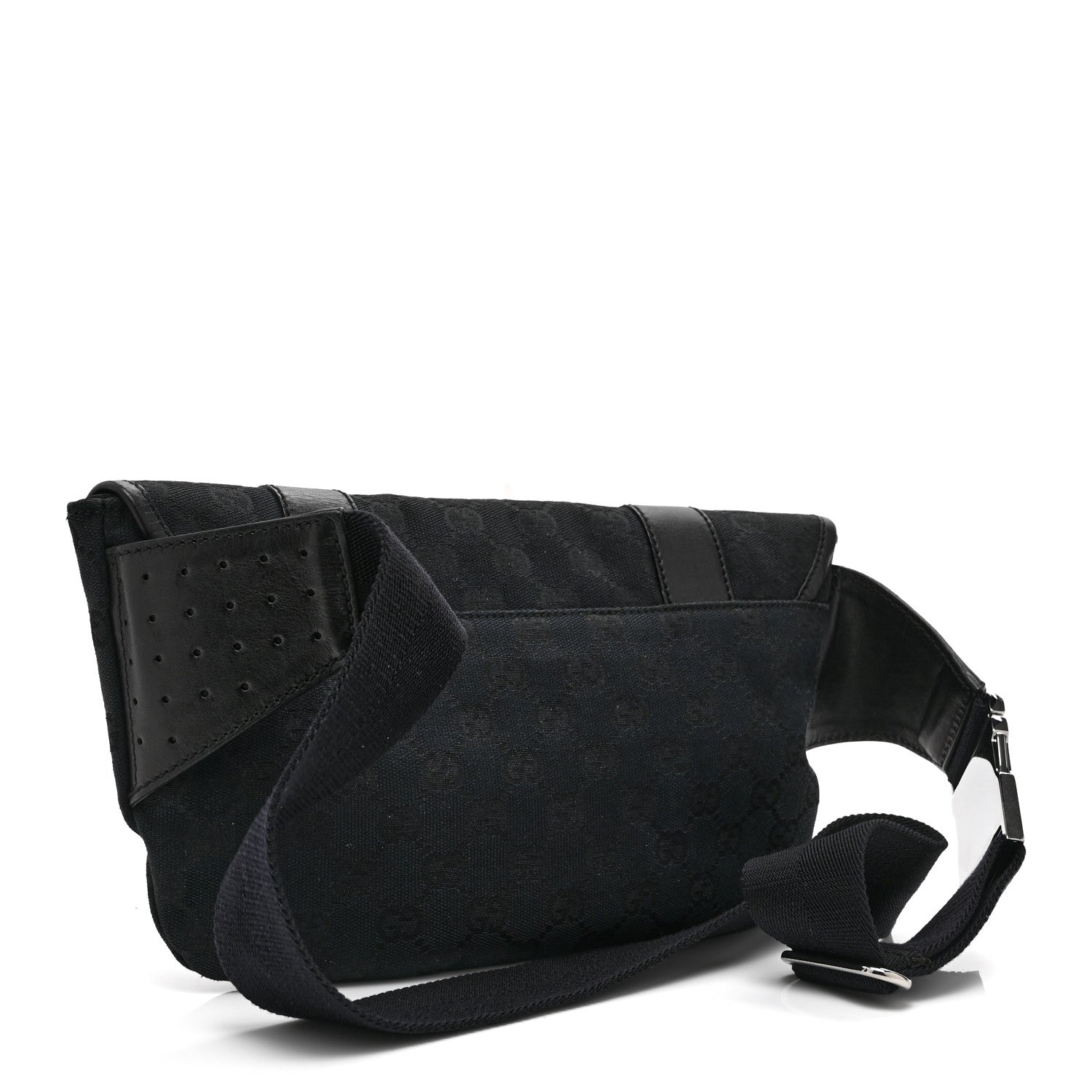 Gucci Monogram Waist Belt Bag Black 3 of 10
