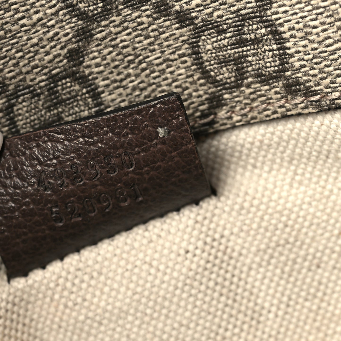GG Supreme Monogram Neo Vintage Web Belt Bag Brown