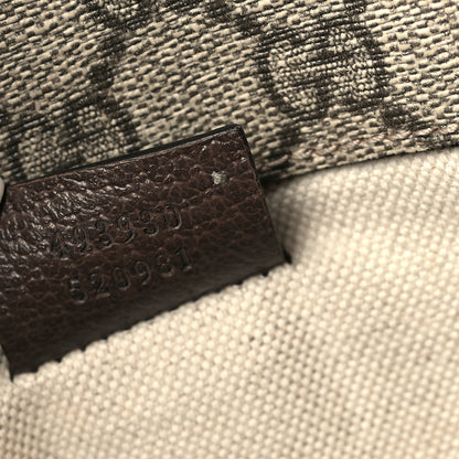 Gucci GG Supreme Monogram Neo Vintage Web Belt Bag Brown 7 of 10