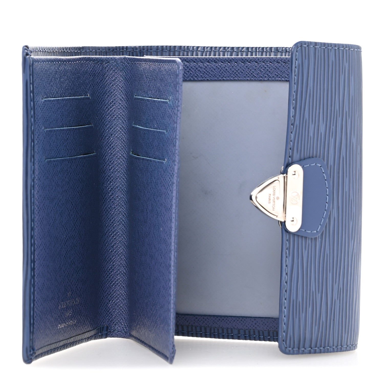 Louis Vuitton Epi Koala Wallet Blue 5 of 9