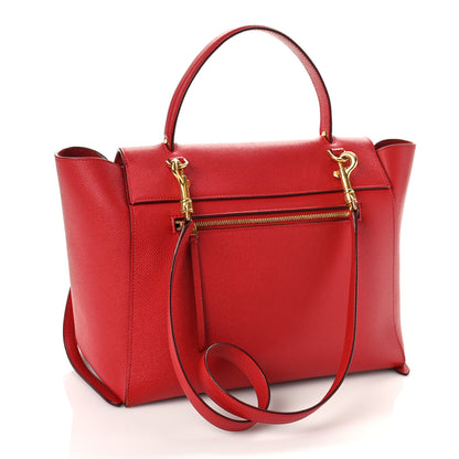 Celine Grained Calfskin Mini Belt Bag Coquelicot 3 of 8