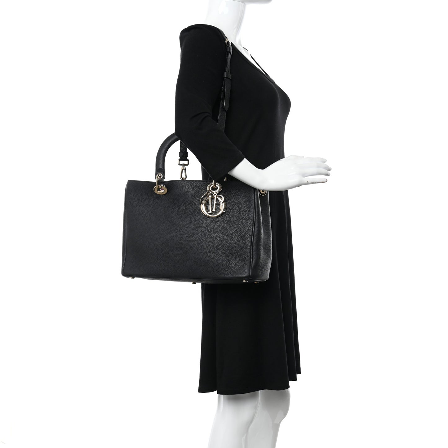 Bullcalf Diorissimo Tote Black Rose Indien