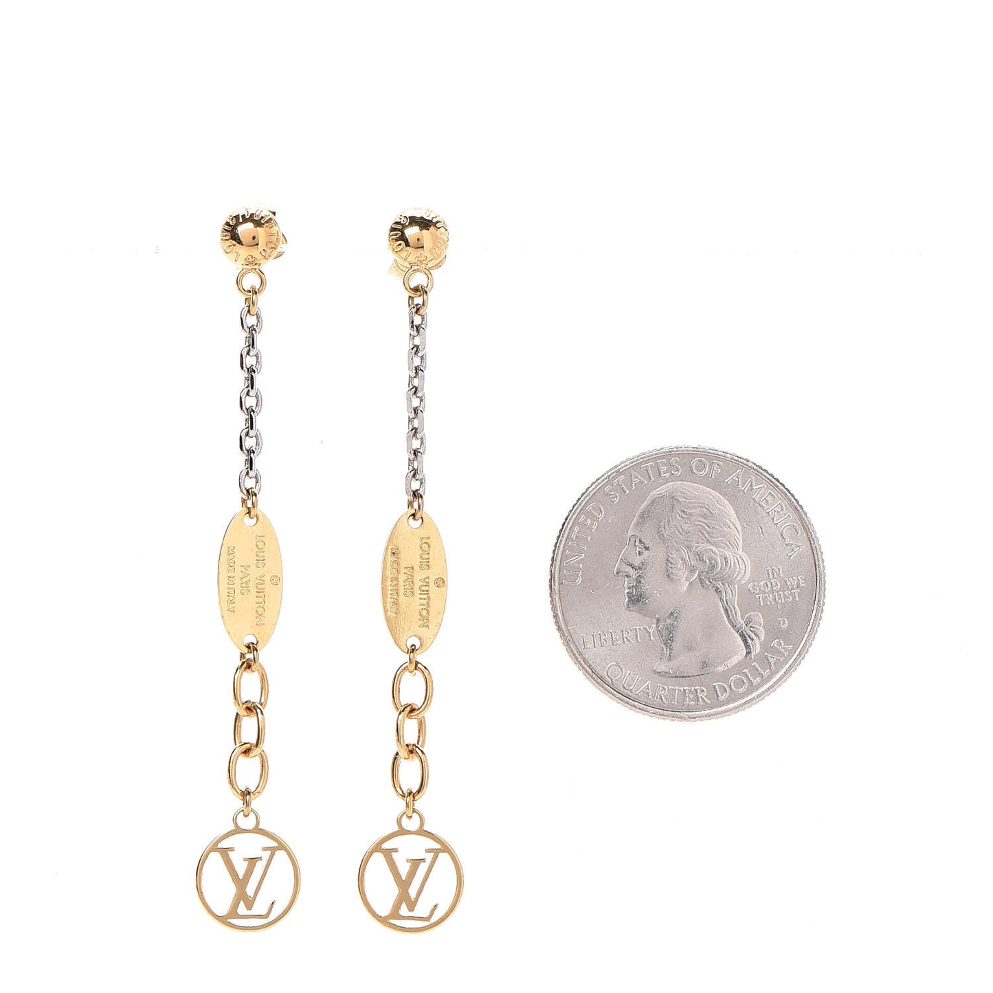Logomania Earrings Gold