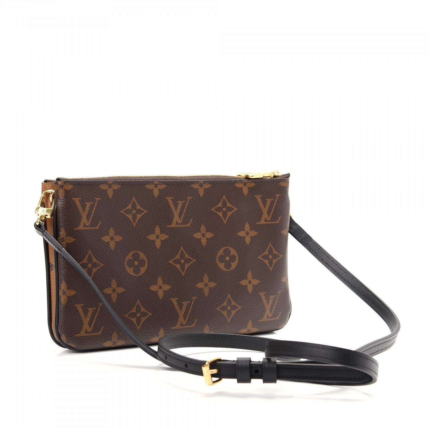 Louis Vuitton Reverse Monogram Giant Double Zip Pochette 3 of 10