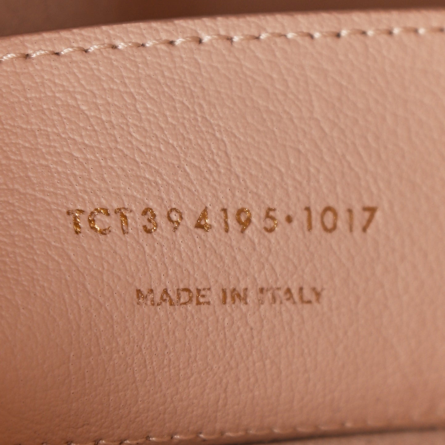 Calfskin Large Shopping Tote Pale Blush