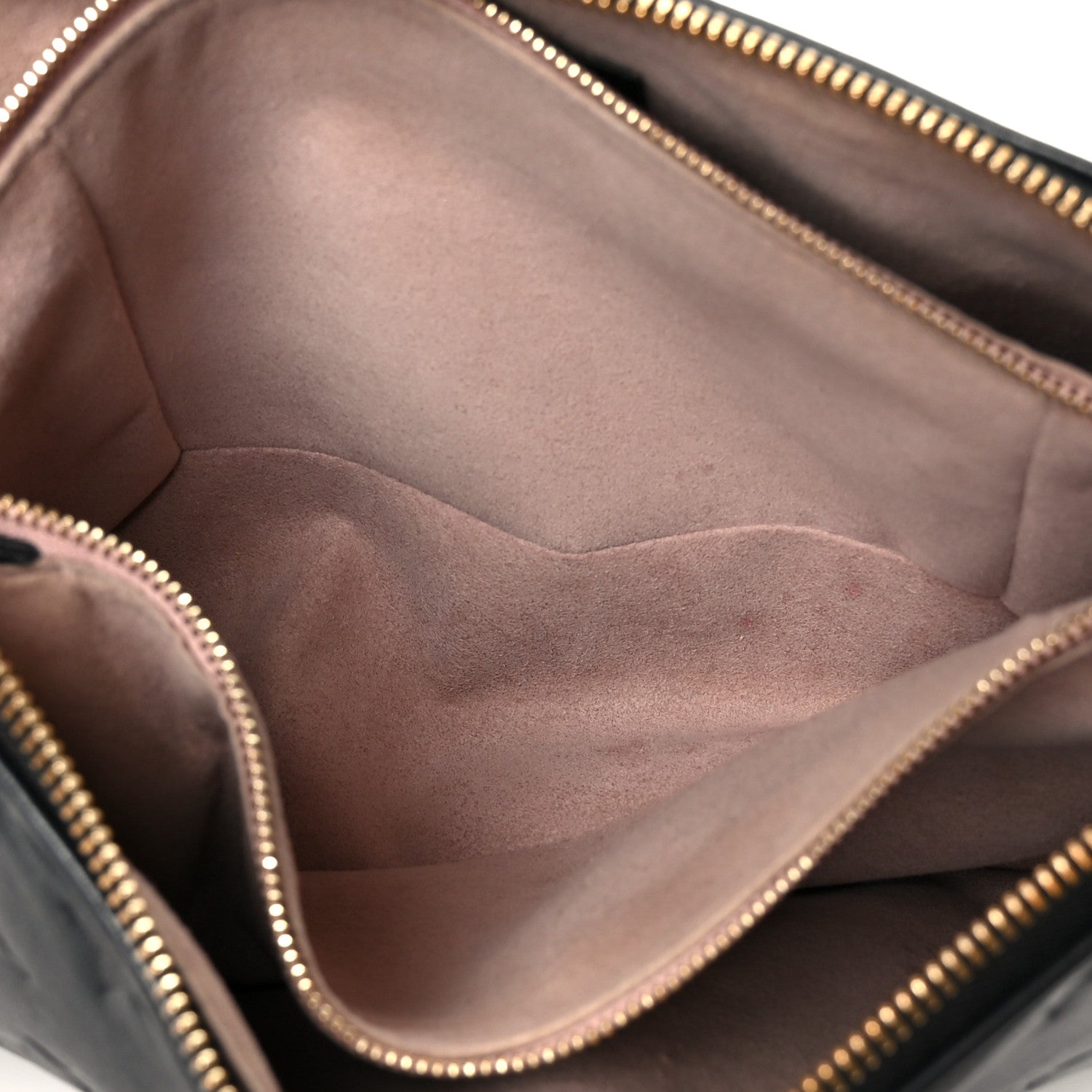 Louis Vuitton Lambskin Embossed Monogram Coussin PM Black 5 of 11