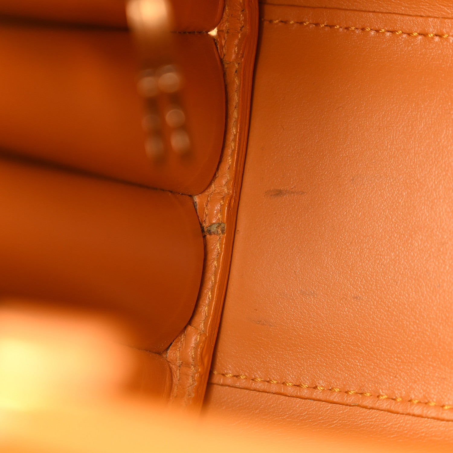 Saint Laurent Calfskin Nano Sac De Jour Mustard 11 of 11