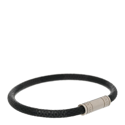 Louis Vuitton Damier Graphite Keep It Bracelet 19 1 of 5