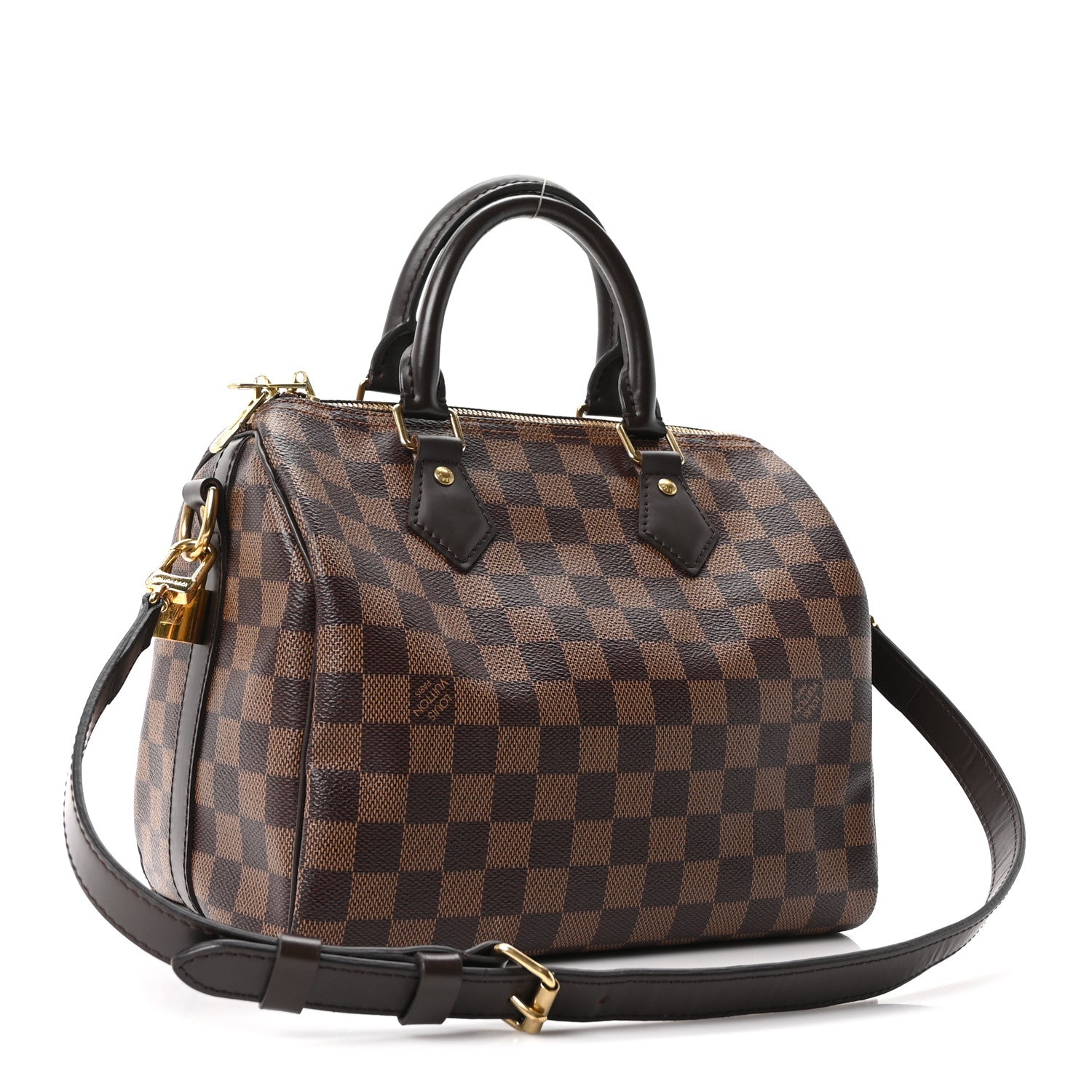 Louis Vuitton Damier Ebene Speedy Bandouliere 25 3 of 9