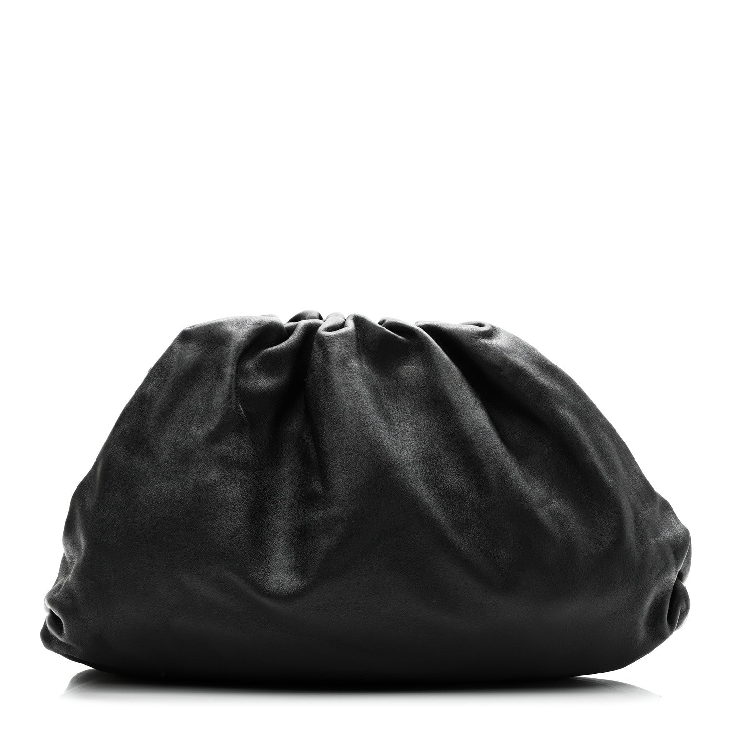 Bottega Veneta Smooth Butter Calf The Pouch Oversized Clutch Black 1 of 10