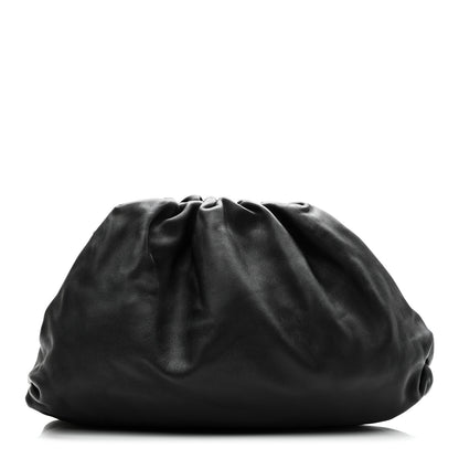 Bottega Veneta Smooth Butter Calf The Pouch Oversized Clutch Black 1 of 10