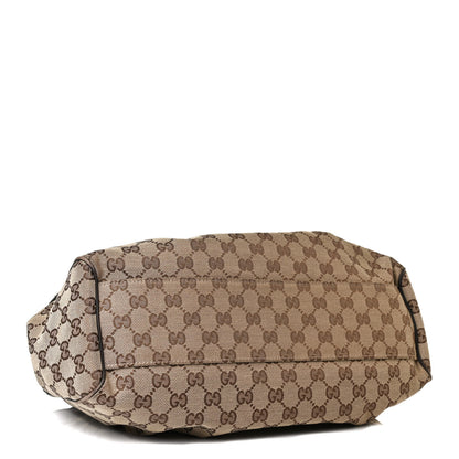 Gucci Monogram Medium Sukey Tote Dark Brown 4 of 17