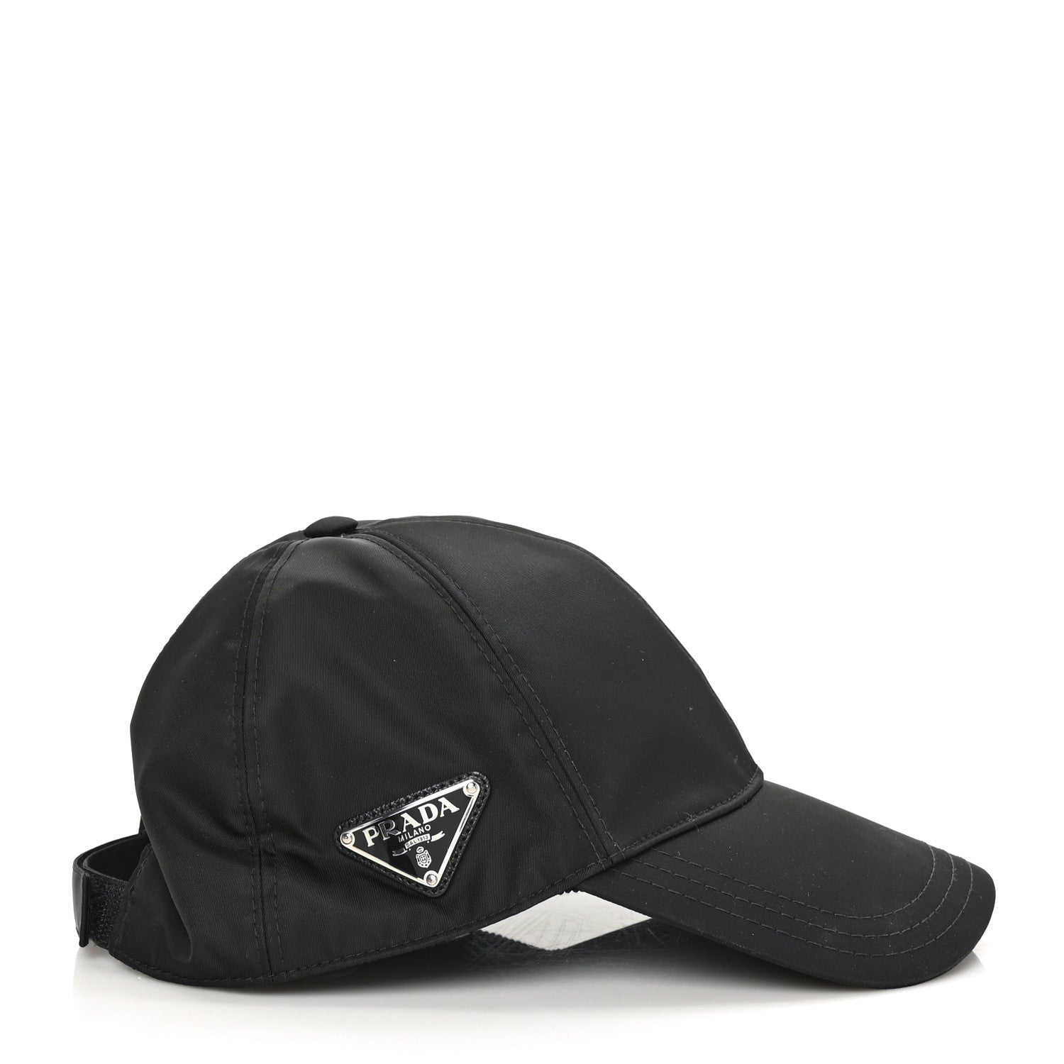 Prada Re-Nylon Mens Baseball Cap M Black 4 of 7