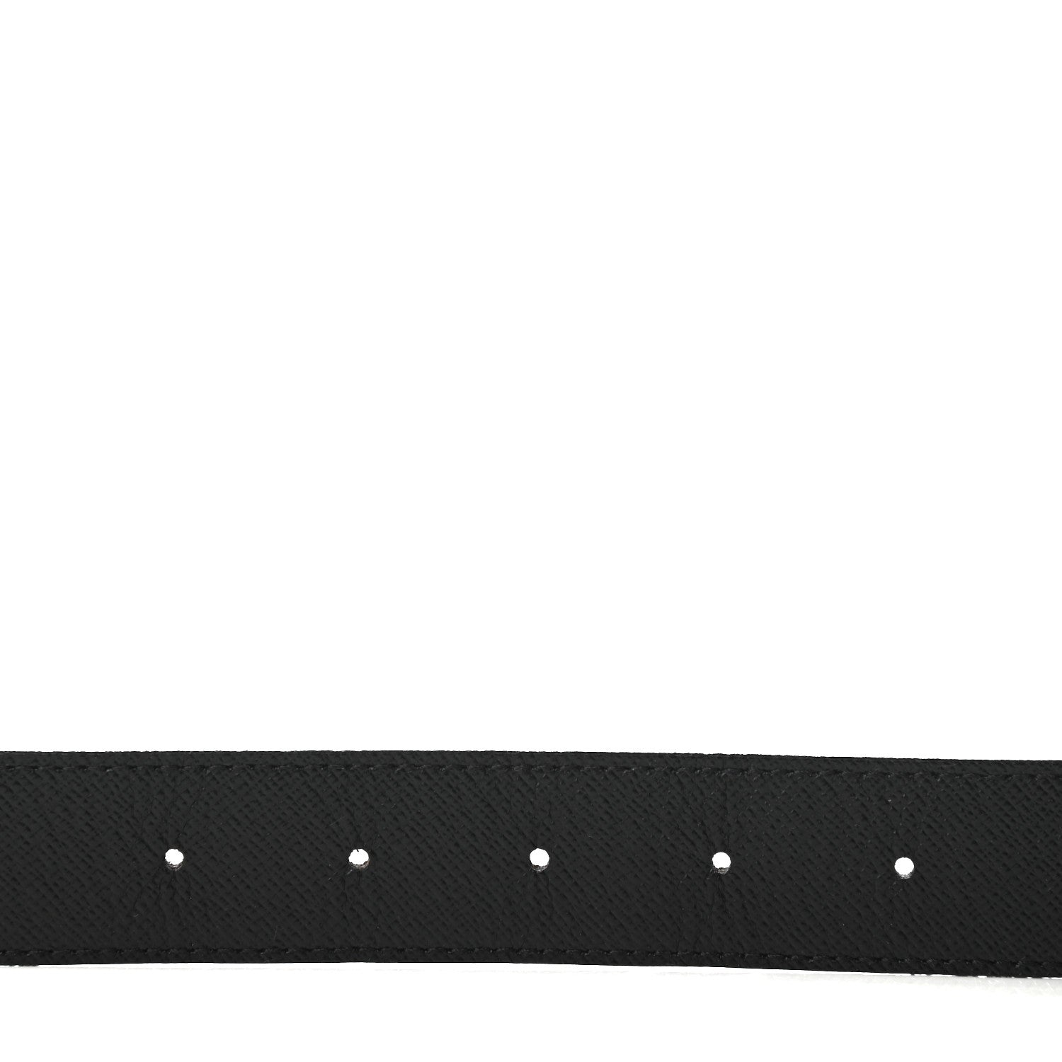 Louis Vuitton Calfskin Monogram 30mm LV Initiales Reversible Belt 85 34 Black 5 of 6