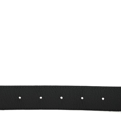 Louis Vuitton Calfskin Monogram 30mm LV Initiales Reversible Belt 85 34 Black 5 of 6