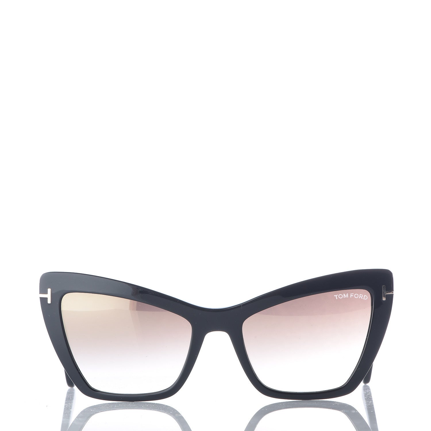 Tom Ford Valesca Cat Eye Sunglasses TF555 Black 2 of 9