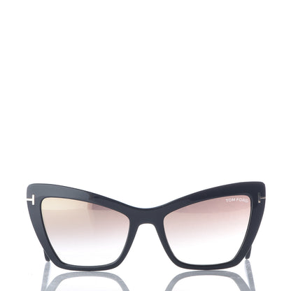 Tom Ford Valesca Cat Eye Sunglasses TF555 Black 2 of 9