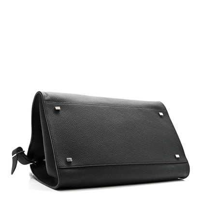 The Row Matte Grained Calfskin Soft Margaux 15 Black 4 of 9