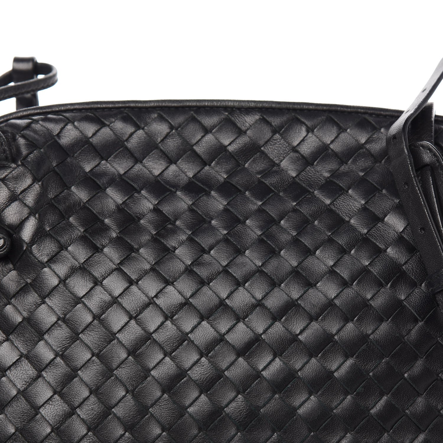 Bottega Veneta Nappa Intrecciato Nodini Crossbody Black 9 of 10