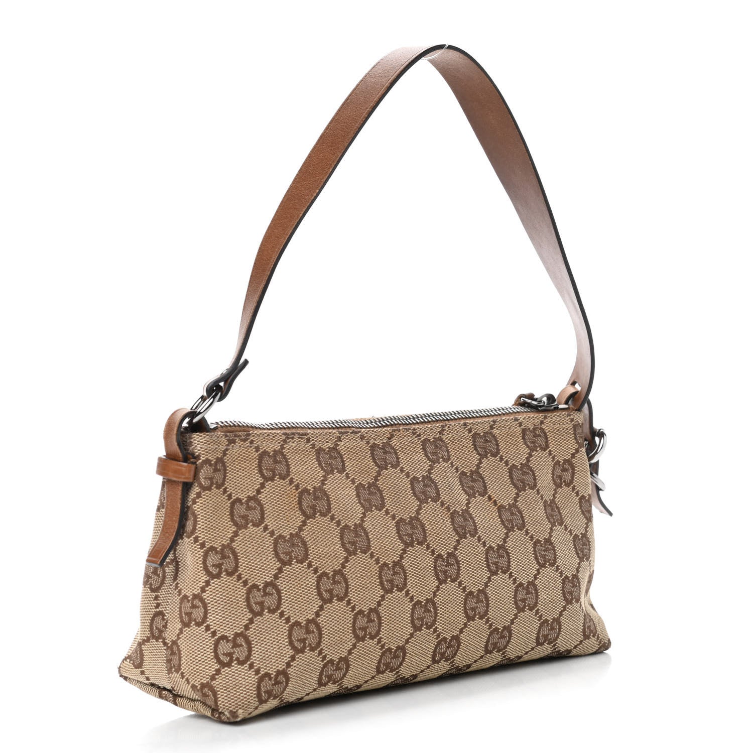 Gucci Monogram Small Pochette Brown 2 of 5