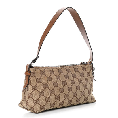 Gucci Monogram Small Pochette Brown 2 of 5