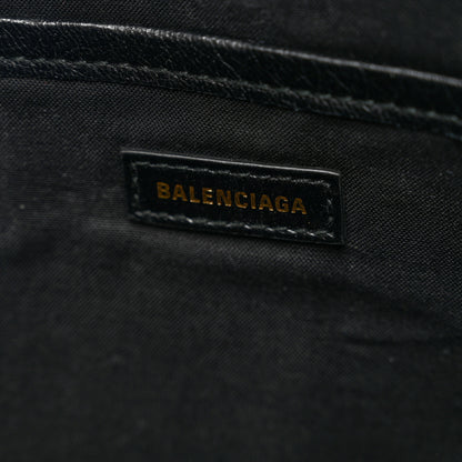 Balenciaga Agneau Arena Graffiti All Over Bazar Pouch Black White 5 of 8