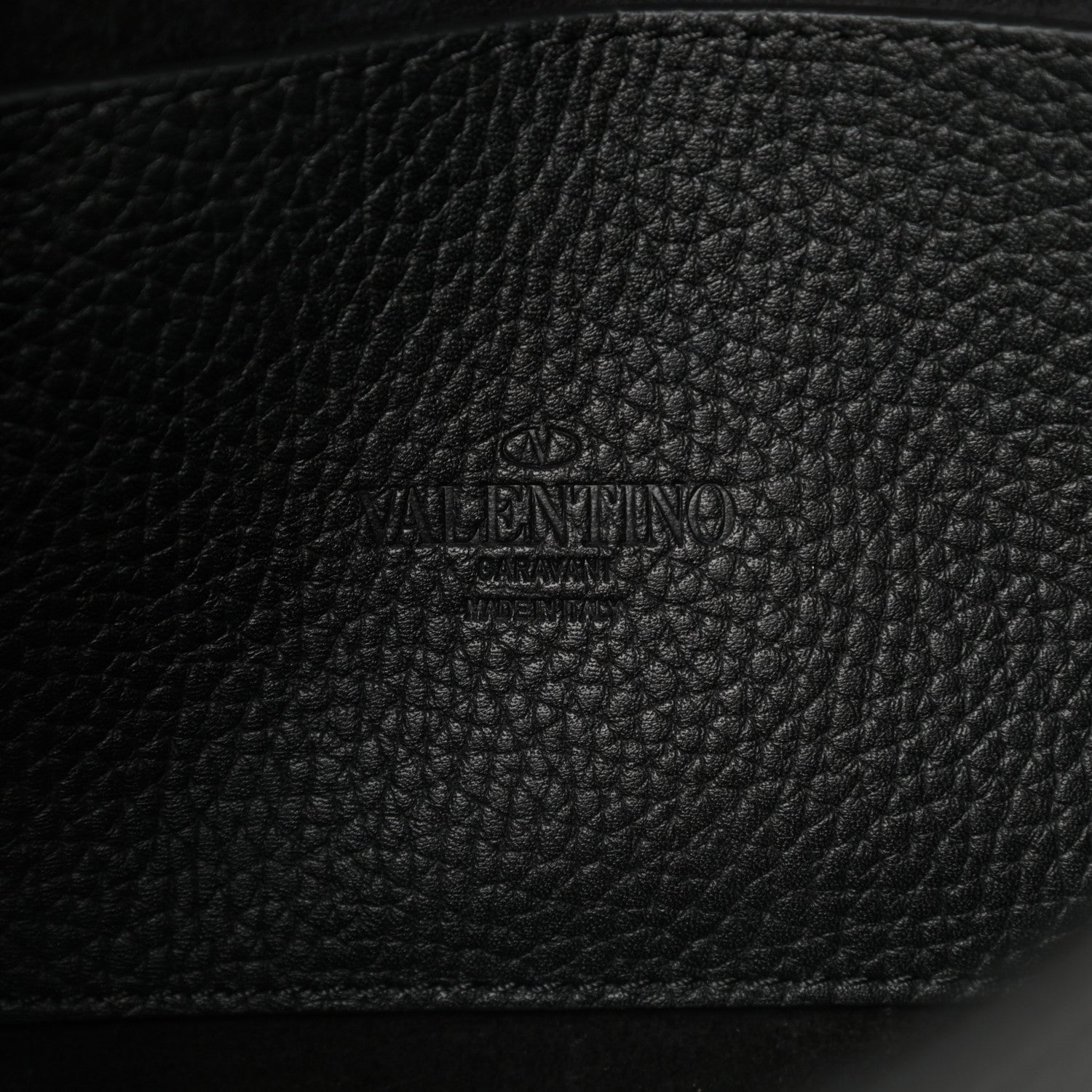 Valentino Garavani Pebbled Calfskin Medium Rockstud Flip Lock Crossbody Bag Black 6 of 11