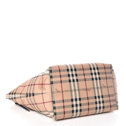 Burberry Haymarket Check Small Salisbury Tote Chocolate 4 of 9