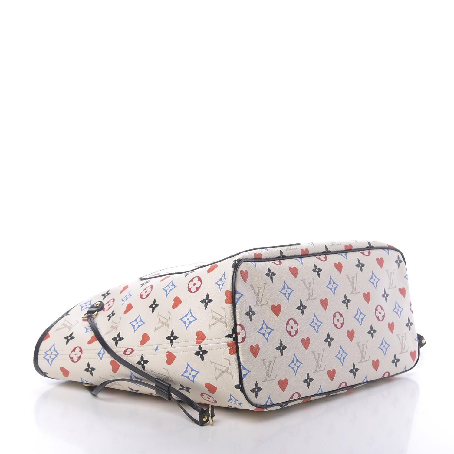 Louis Vuitton Game On Neverfull MM White 6 of 11