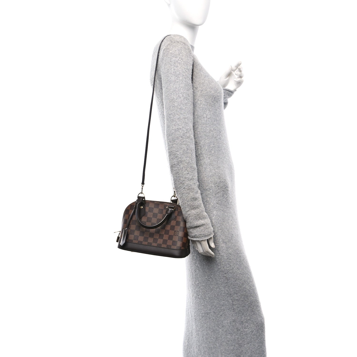 Louis Vuitton Damier Ebene Alma BB 2 of 10