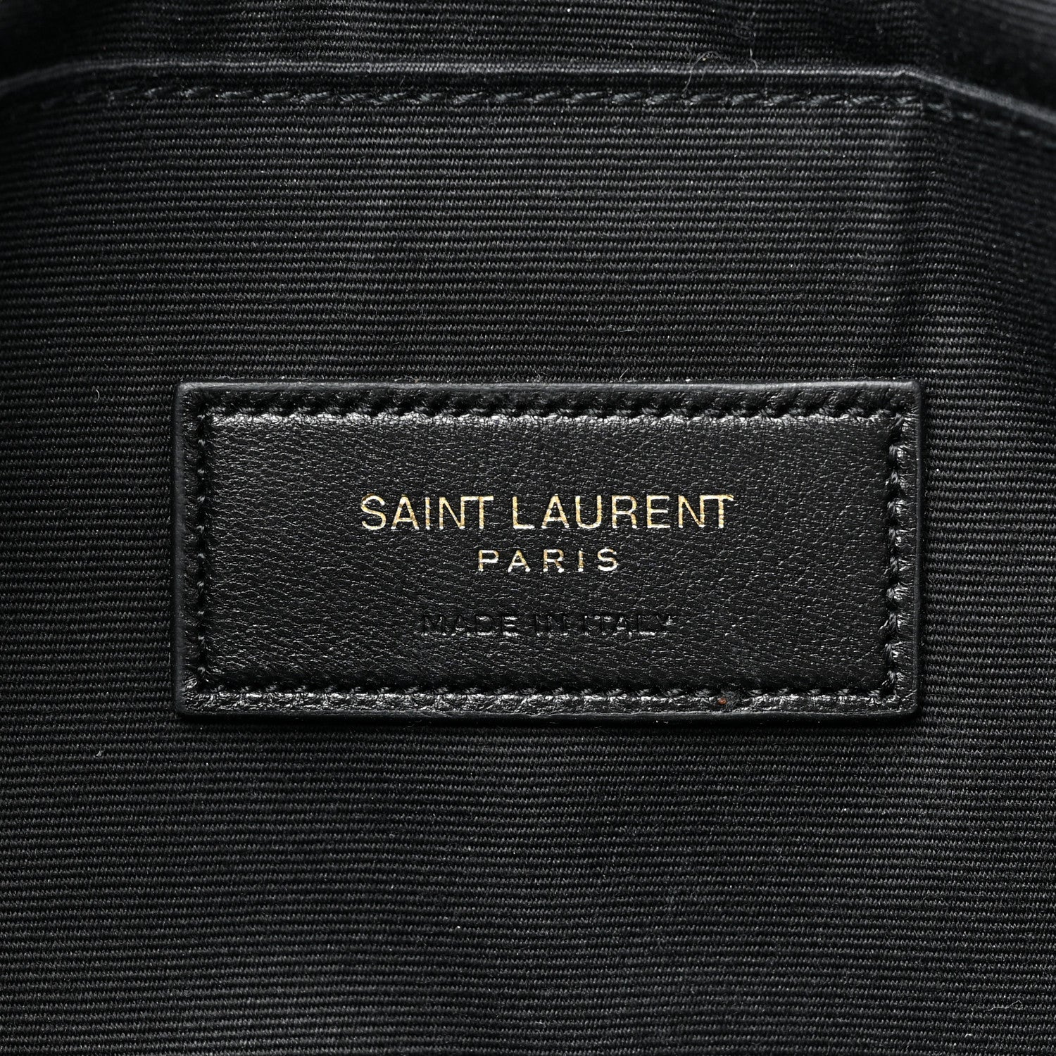 Saint Laurent Calfskin Matelasse Monogram Cassandre Tablet Pouch Sea Salt 6 of 12