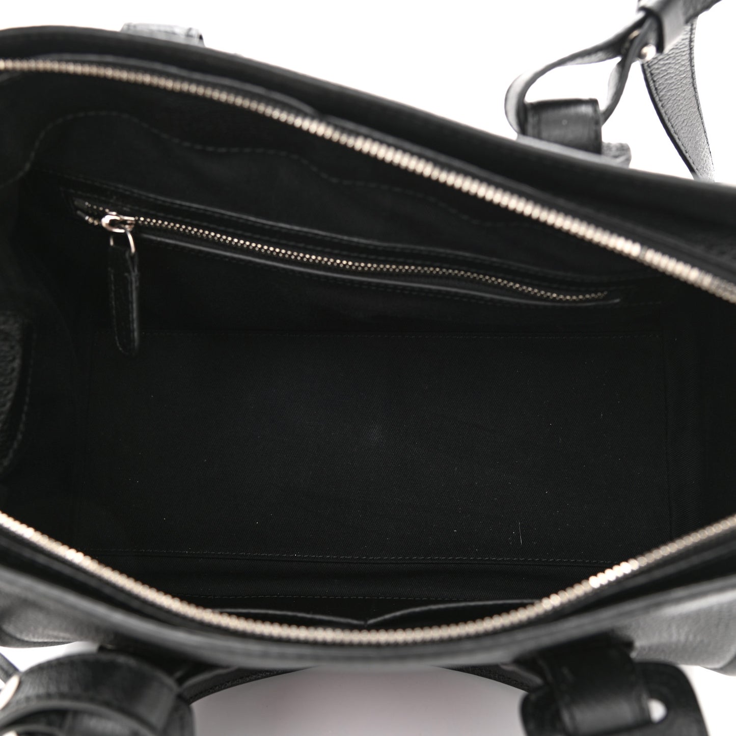 Grained Calfskin Monday Bowler S Black