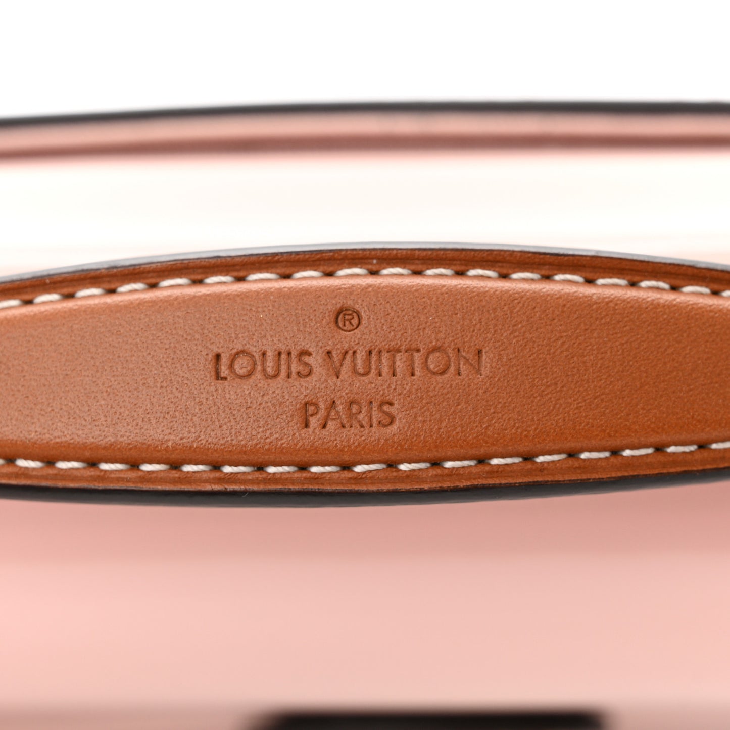Patent Calfskin Monogram Cherrywood BB Rose Ballerine
