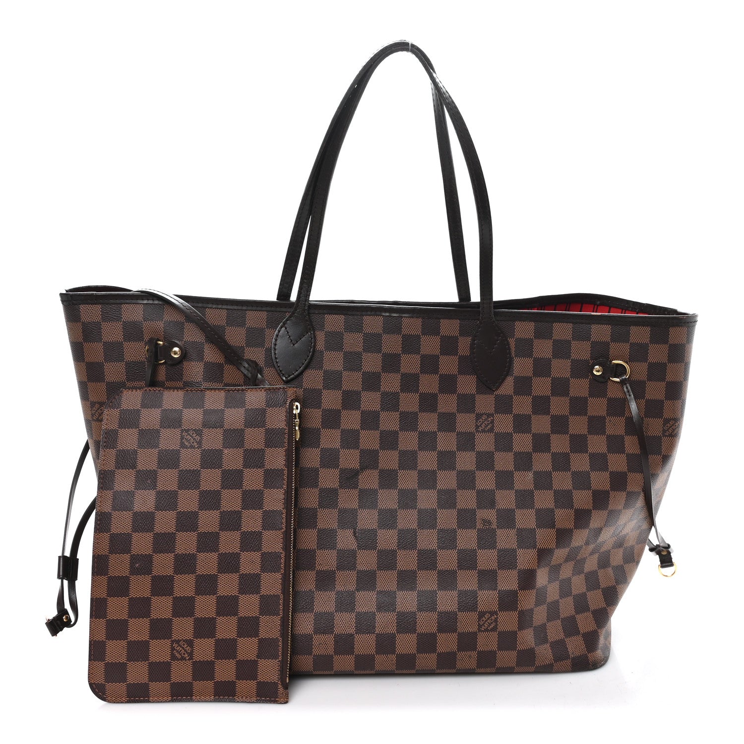 Louis Vuitton Damier Ebene Neo Neverfull GM 3 of 14