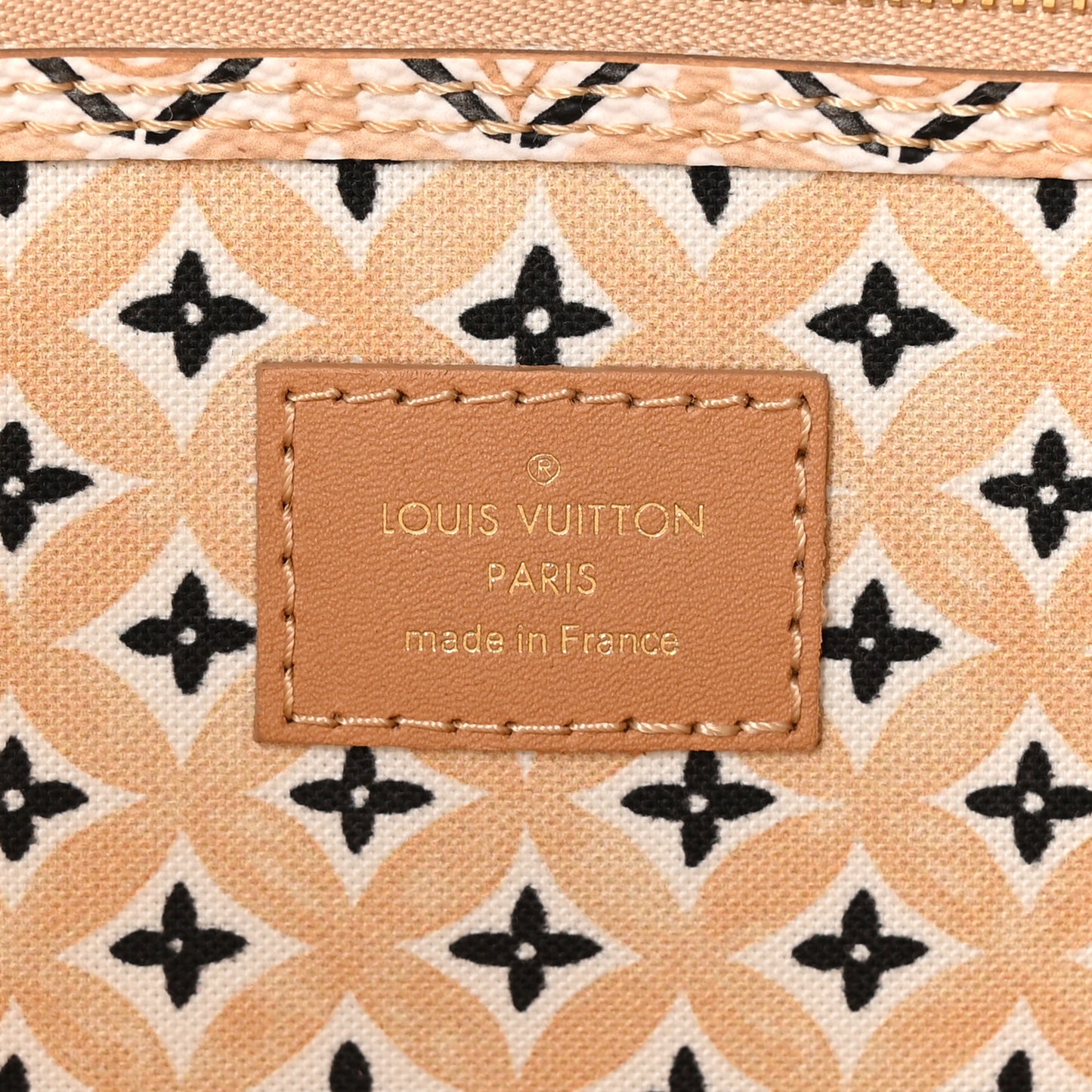 Monogram Giant By The Pool 2.0 Neverfull MM Beige
