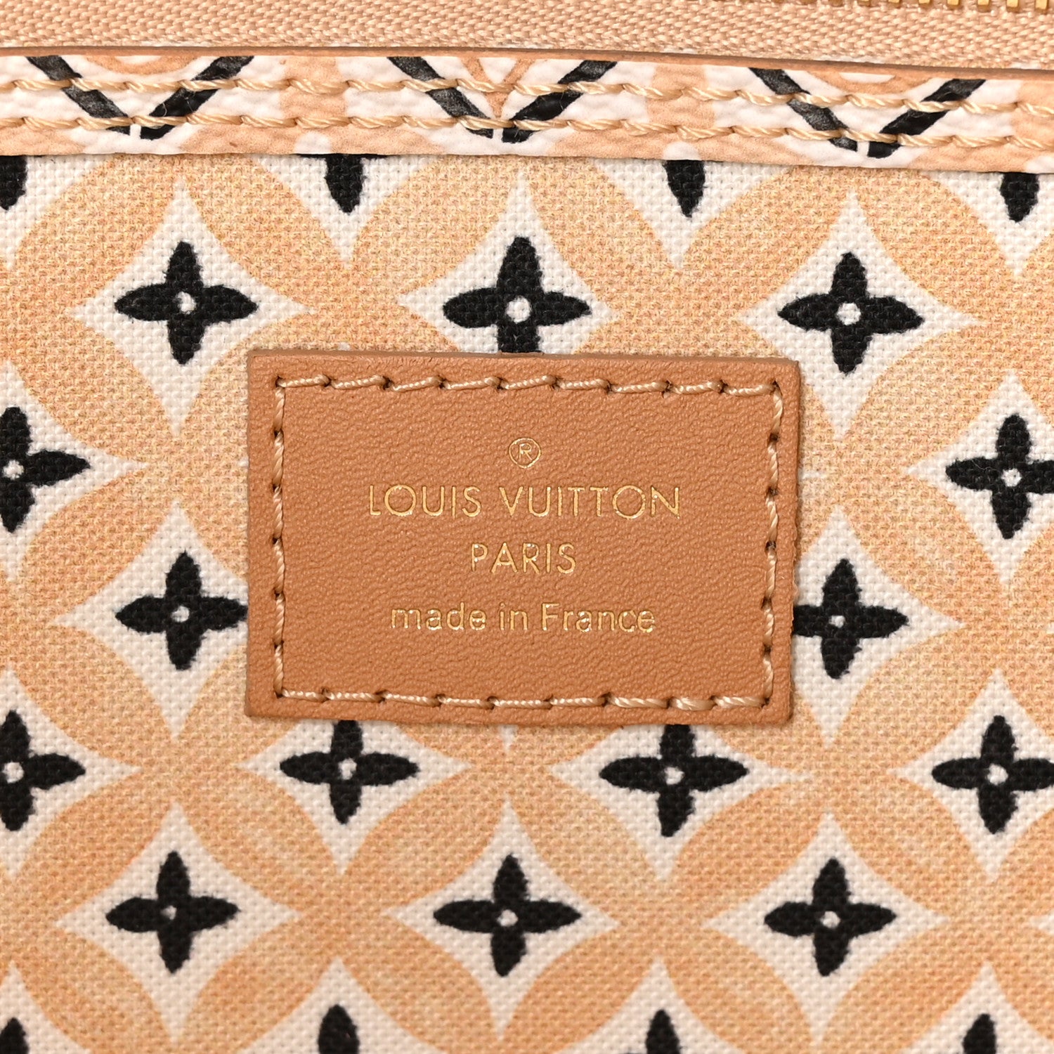 Louis Vuitton Monogram Giant By The Pool 2.0 Neverfull MM Beige 7 of 9