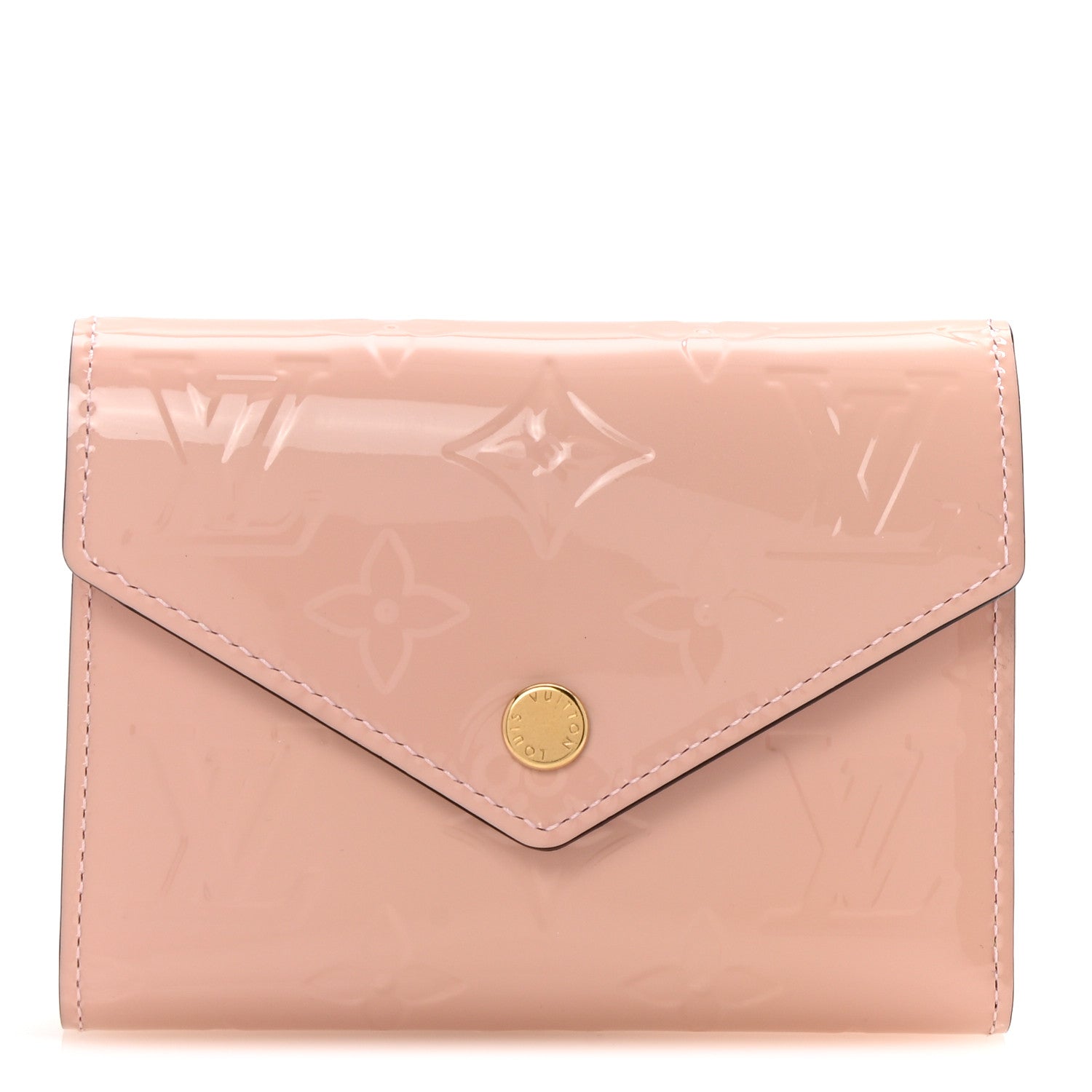 Louis Vuitton Vernis Victorine Wallet Rose Ballerine 1 of 7