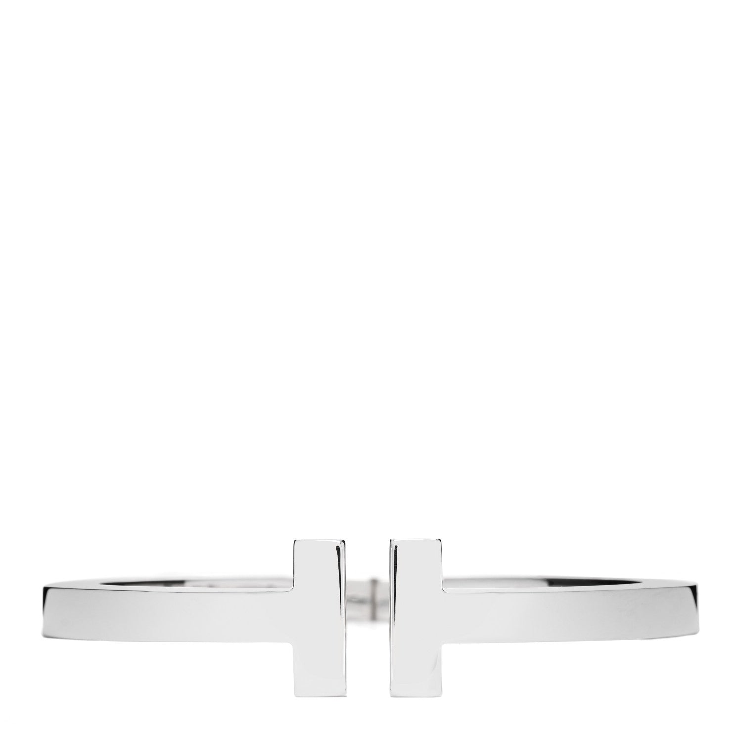 Tiffany Sterling Silver T Square Bracelet 1 of 3