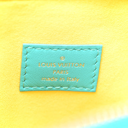 Louis Vuitton Lambskin Embossed Monogram Vuittamins Coussin PM Menthe Jaune 8 of 11