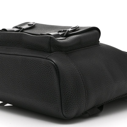 Louis Vuitton Taurillon Christopher Slim Backpack Black 9 of 9