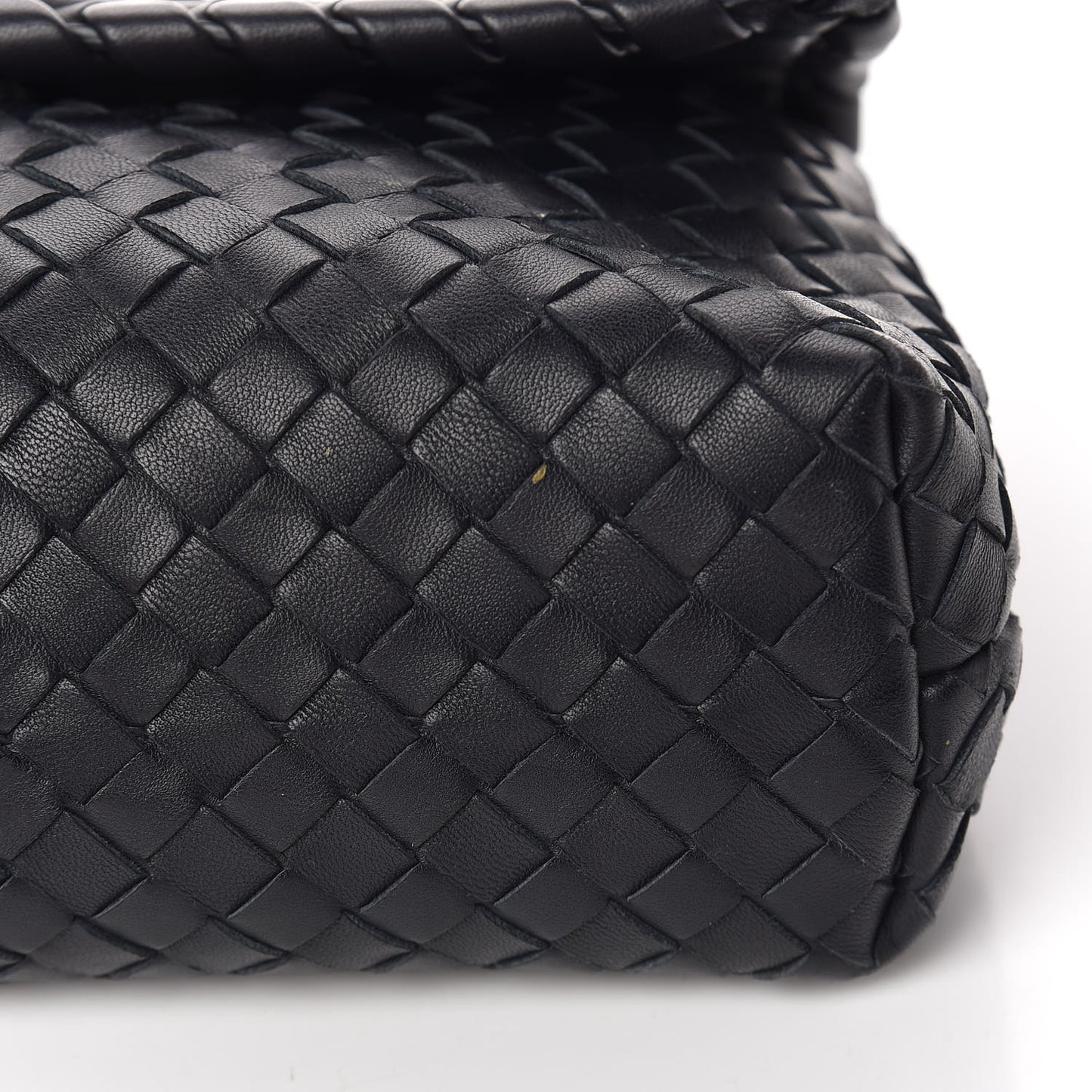 Nappa Intrecciato Baby Olimpia Shoulder Bag Tourmaline