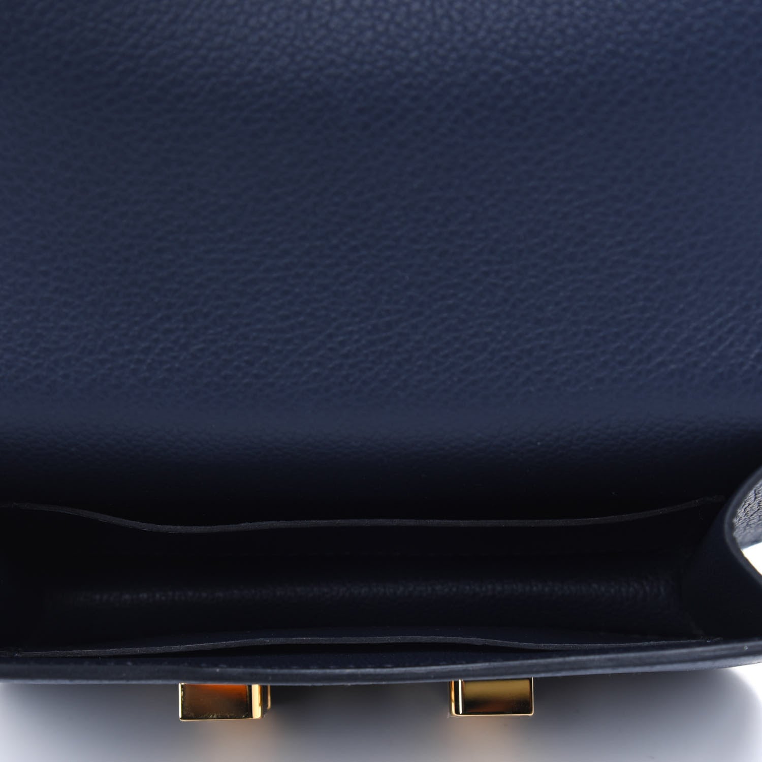 Hermes Evercolor Constance Slim Wallet Bleu Nuit 5 of 6
