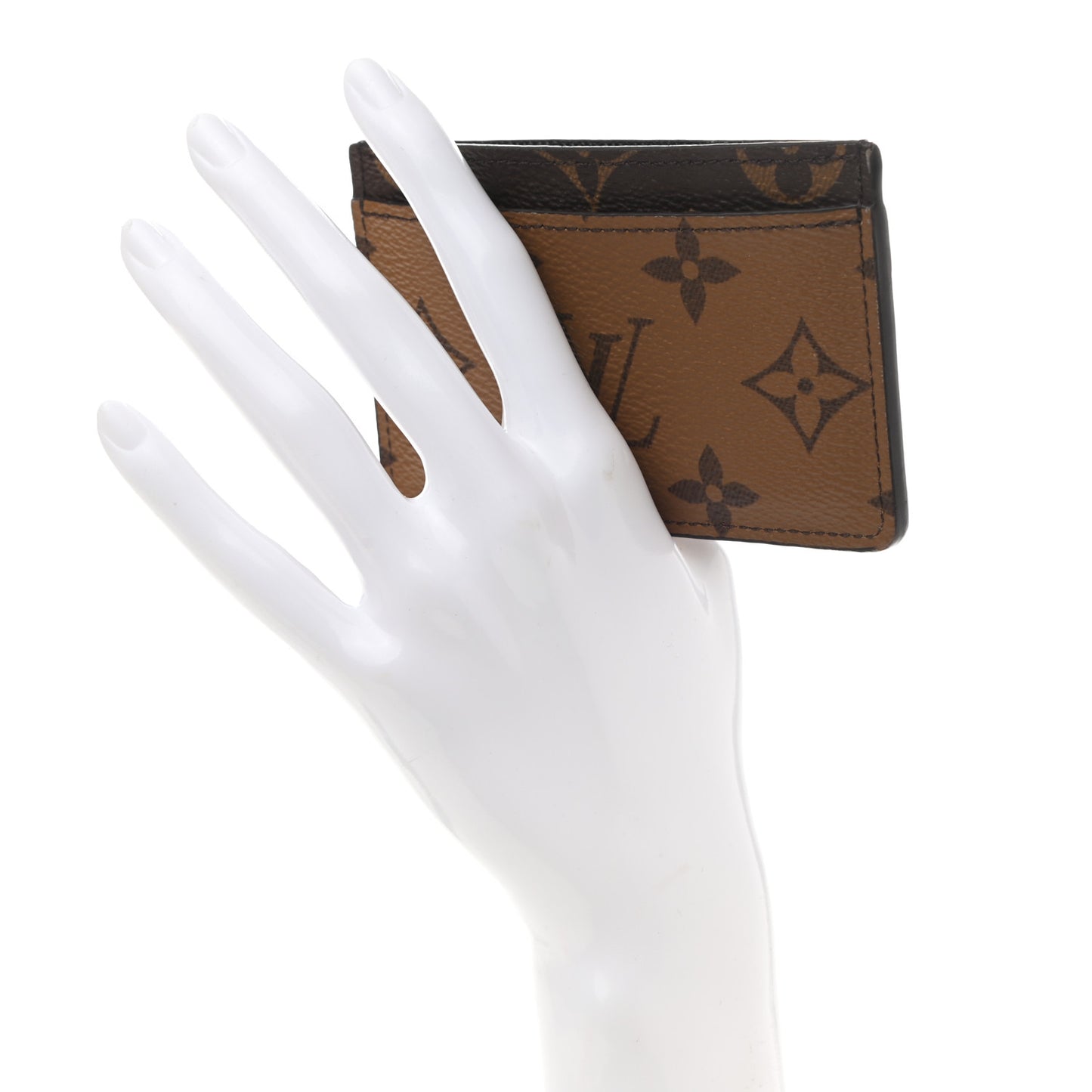 Reverse Monogram Card Holder