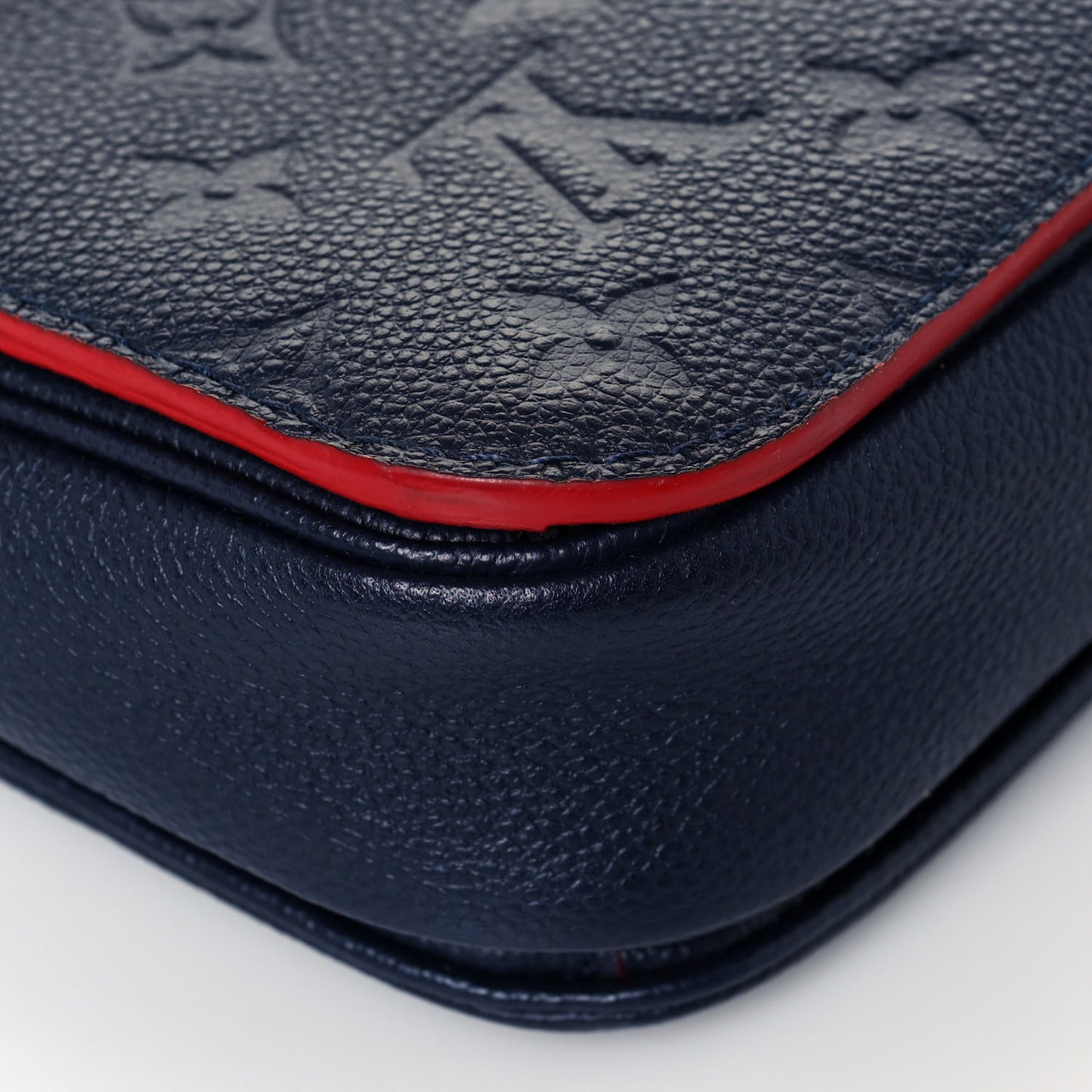 Empreinte Pochette Metis Marine Rouge