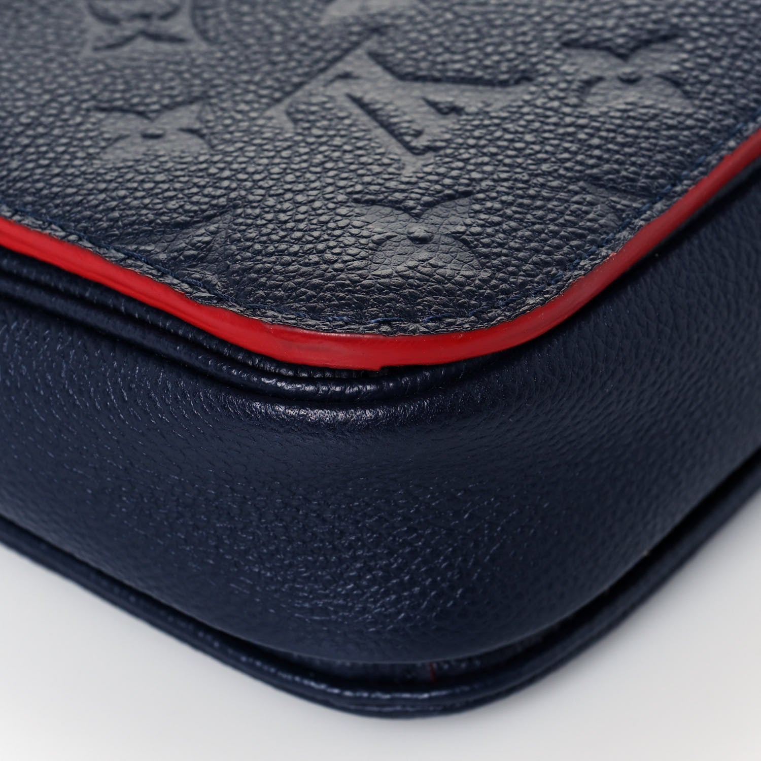 Louis Vuitton Empreinte Pochette Metis Marine Rouge 10 of 14